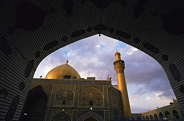 Hussein's Mosque, Karbala (Kerbela), Iraq, Middle East