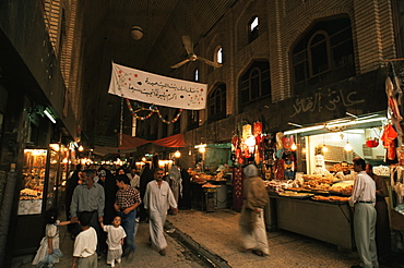 The bazaar, Karbala (Kerbela), Iraq, Middle East