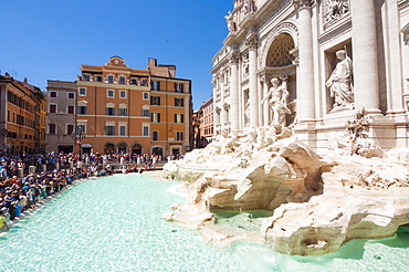 Trevi Fountain, UNESCO World Heritage Site, Rome, Lazio, Italy, Europe