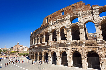 Colosseum (Flavian Amphitheatre), UNESCO World Heritage Site, Rome, Lazio, Italy, Europe