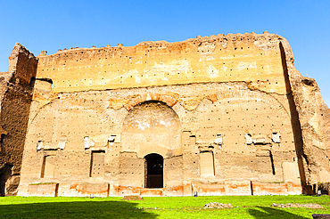 Exterior, Baths of Caracalla, UNESCO World Heritage Site, Rome, Latium (Lazio), Italy, Europe