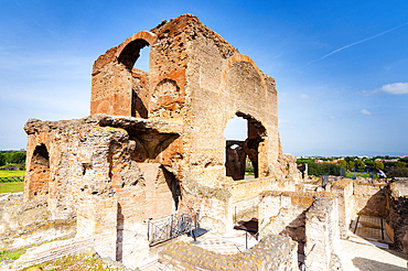 Frigidarium, Baths, Roman Villa of Quintilii, Appian Way, Rome, Latium (Lazio), Italy, Europe