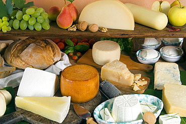 Italian cheeses, Italy, Europe