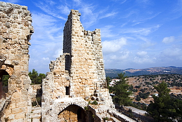 Muslim military fort of Ajloun, Jordan, Middle East