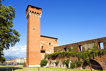 The Tower of the Citadel, Pisa, Tuscany, Italy, Europe