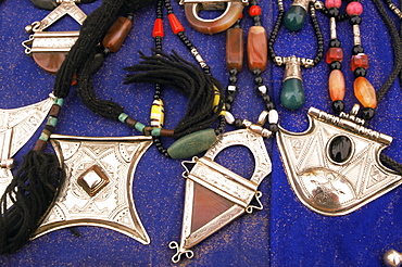 Jewellery, Gioielli Tuareg, Southwest desert, Libya, North Africa, Africa