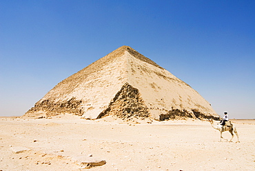 The Bent Pyramid at Dahshur, UNESCO World Heritage Site, near Cairo, Egypt, North Africa, Africa