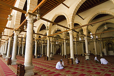 Ibn El As Mosque, Cairo, Egypt, North Africa, Africa