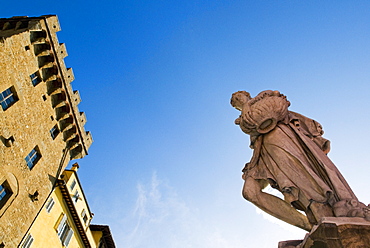 Statue of the Spring, Ponte Santa Trinita, Florence (Firenze), Tuscany, Italy, Europe