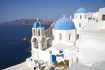 Oia, Santorini (Thira), Cyclades, Greek Islands, Greece, Europe