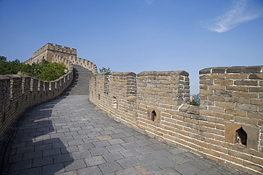 The Great Wall at Mutyanyu, UNESCO World Heritage Site, Beijing, China, Asia