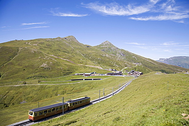 Kleine Scheidegg, Bernese Oberland, Berne Canton, Switzerland, Europe