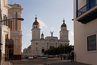 The Cathedral, Santiago de Cuba, Santiago de Cuba Province, Cuba, West Indies, Central America