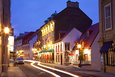 Rue Saint Louis, in the Old Town, Quebec City, Quebec, Canada, North America