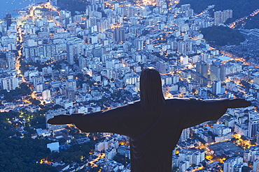 Statue of Christ the Redeemer, Corcovado, Rio de Janeiro, Brazil, South America