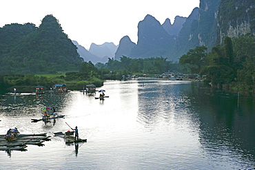 Yangshuo, Li River, Guangxi Province, China, Asia