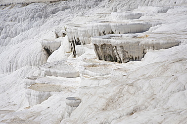 Limestone Terrace, Pamukkale, UNESCO World Heritage Site, Anatolia, Turkey, Asia Minor, Eurasia