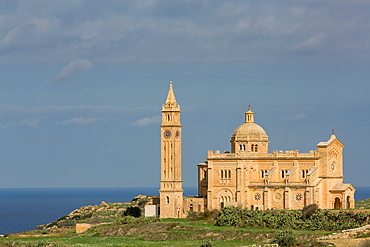 Ta' Pinu church on the island of Gozo, Malta, Mediterranean, Europe