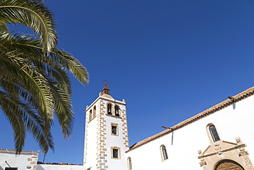 Church of Santa Maria in the small town of Betancuria on the volcanic island of Fuerteventura, Canary Islands, Spain, Atlantic, Europe