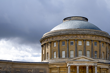 The Rotunda at Ickworth Estate, near Bury St Edmunds, in the county of Suffolk, East Anglia.