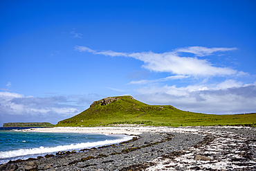 Shoreline at Coral beach on the Isle of Skye, Inner Hebrides, Scotland.