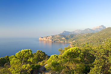 Cala de Deia, north coast of Majorca, Balearic Islands, Spain, Mediterranean, Europe