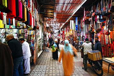 In the souk, Marrakech, Morocco, North Africa, Africa