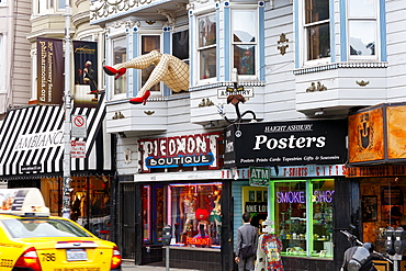 Haight Ashbury district, San Francisco, California, United States of America, North America