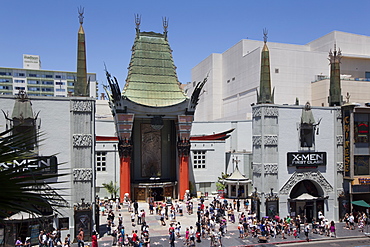 Grauman's Chinese Theatre, Hollywood Boulevard, Hollywood, Los Angeles, California, United States of America, North America