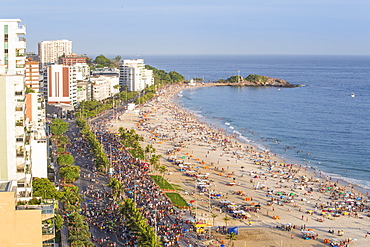 Ipanema Beach, Street carnival, Rio de Janeiro, Brazil, South America