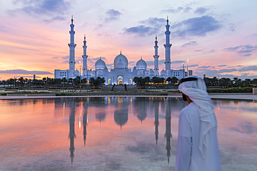 Sheikh Zayed Bin Sultan Al Nahyan Mosque, Abu Dhabi, United Arab Emirates, Middle East