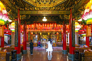 Ciyou Temple, Songshan District, Taipei, Taiwan, Asia