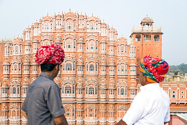 Hawa Mahal (Palace of the Winds), built in 1799, Jaipur, Rajasthan, India, Asia