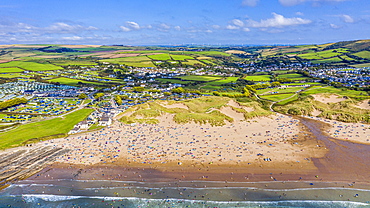 Croyde beach, Croyde, North Devon, England, United Kingdom, Europe