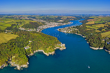 Dartmouth Castle guarding the entrance to the River Dart, Dartmouth, Devon, England, United Kingdom, Europe