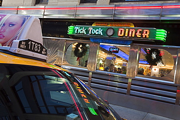 Diner in Midtown Manhattan, New York City, New York, United States of America, North America