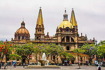 Guadalajara Cathedral, Historic Center, Guadalajara, Jalisco, Mexico, North America