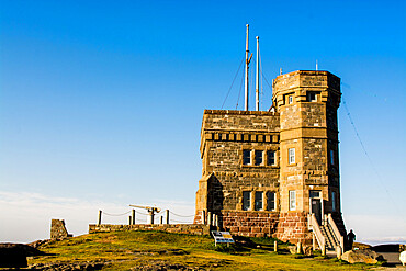 Cabot Tower, Signal Hill National Historic Site, St. John's, Newfoundland, Canada, North America