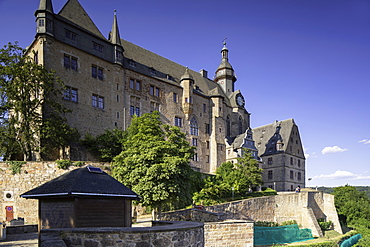 Landgrafenschloss (Marburg Castle), Marburg, Hesse, Germany, Europe