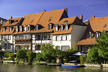 Houses of Klein Venedig (Little Venice), Bamberg, UNESCO World Heritage Site, Bavaria, Germany, Europe