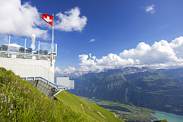 Restaurant at Brienzer Rothorn mountain, Brienz, Bernese Oberland, Switzerland