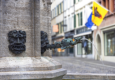 Fountain in Old Town, Lucerne, Switzerland