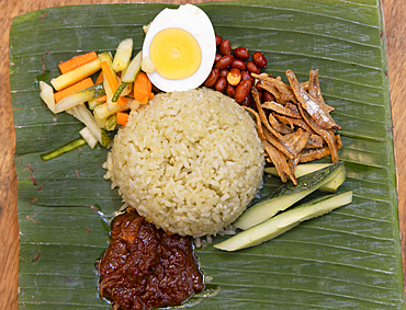 Nasi goreng in Kafei Dian (inside former post office), Kuala Lumpur, Selangor, Malaysia