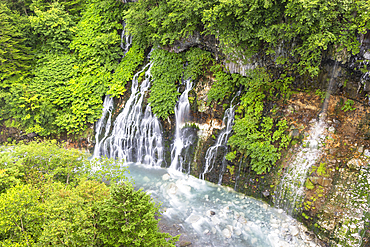 Shirahige waterfall, Biei, Hokkaido, Japan