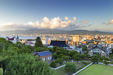 View of Motomachi, Hakodate, Hokkaido, Japan