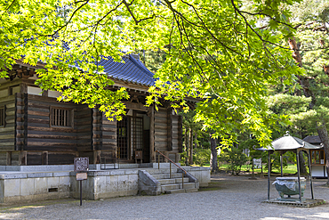 Motsu-ji Temple Kaizando (UNESCO World Heritage Site), Hiraizumi, Iwate, Japan