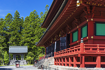 Main hall of Rinnoji Temple (UNESCO World Heritage Site), Nikko, Tochigi, Japan