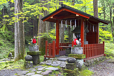 Takino'o Shrine of Futarasan Temple (UNESCO World Heritage Site), Nikko, Tochigi, Japan