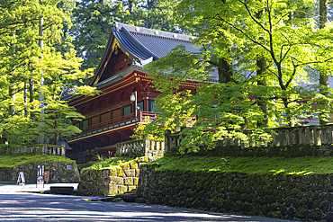 Main hall of Rinnoji Temple (UNESCO World Heritage Site), Nikko, Tochigi, Japan