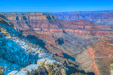 From Grandview Point, South Rim, Grand Canyon National Park, UNESCO World Heritage Site, Arizona, United States of America, North America